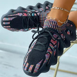 Shiningmiss Breathable Mesh Lightweight Sock Sneakers