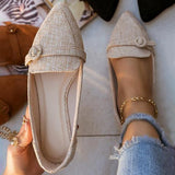 Shiningmiss Women Casual Slip-On Flat Loafers
