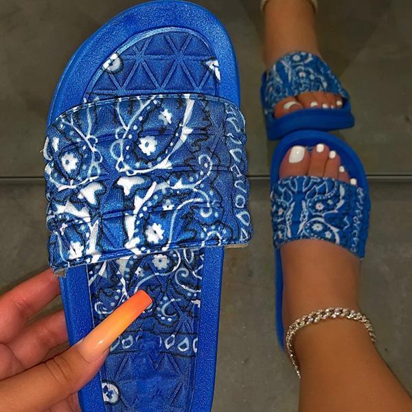 Shiningmiss Fashion Slip-On Sandals