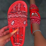 Shiningmiss Fashion Slip-On Sandals