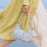 Shiningmiss Cute Cloud Chain Underarm Fold Bags