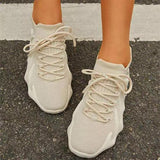 Shiningmiss Breathable Mesh Lightweight Sock Sneakers