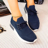 Shiningmiss Sporty Soft Mesh Pull-On Sneakers